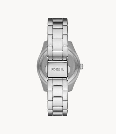 Scarlette Mini Three-Hand Date Two-Tone Acetate and Stainless Steel Watch | Fossil | Luby 