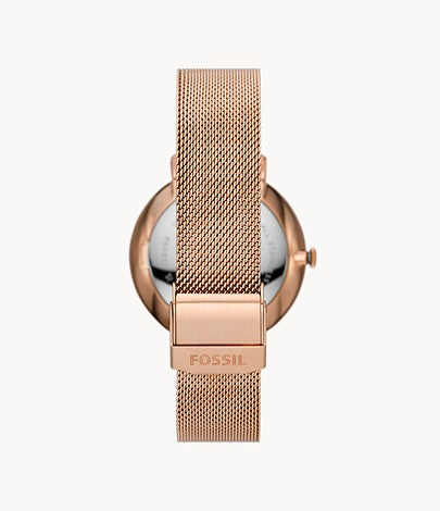 Jaqueline Multifunction Rose-Gold Stone Watches | Fossil | Luby 