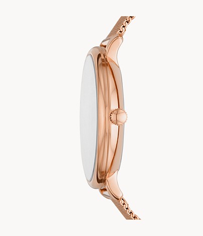 Jaqueline Multifunction Rose-Gold Stone Watches | Fossil | Luby 