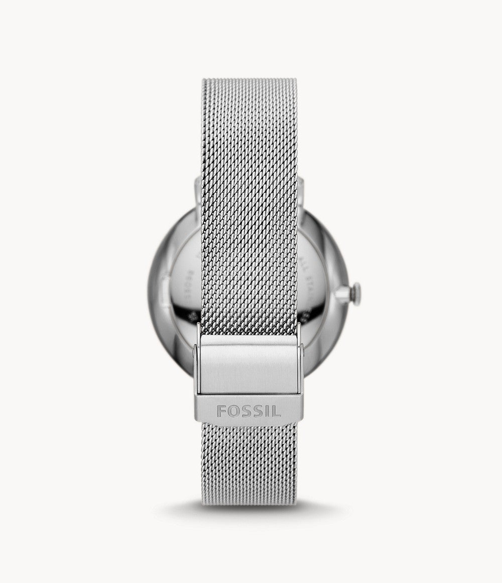 Jacqueline Multifunction Stainless Steel Mech Watch | Fossil | Luby 