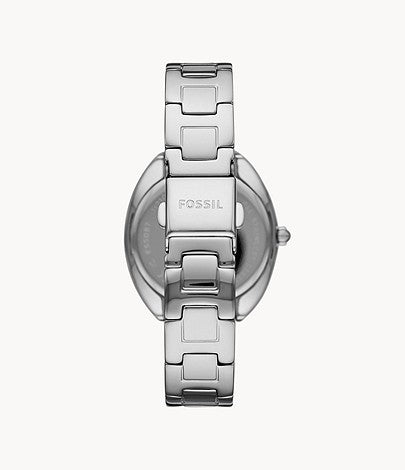 Gabby Three-Hand Date Stainless Steel Watches | Fossil | Luby 