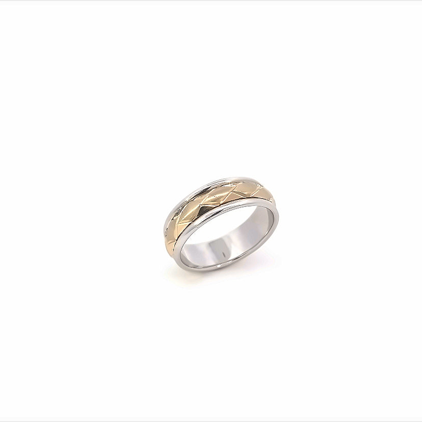 14K 2/T Gold Wedding Bands | Luby Gold Collection | Luby 