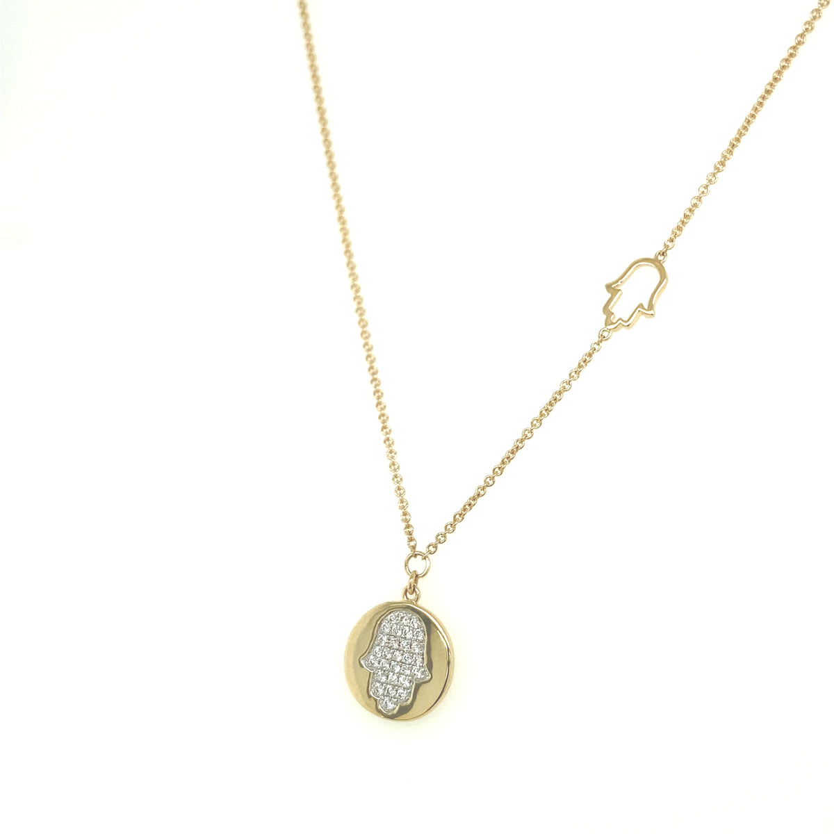 Zeghani Memento Pendant 14K Yellow Gold | Zeghani | Luby 