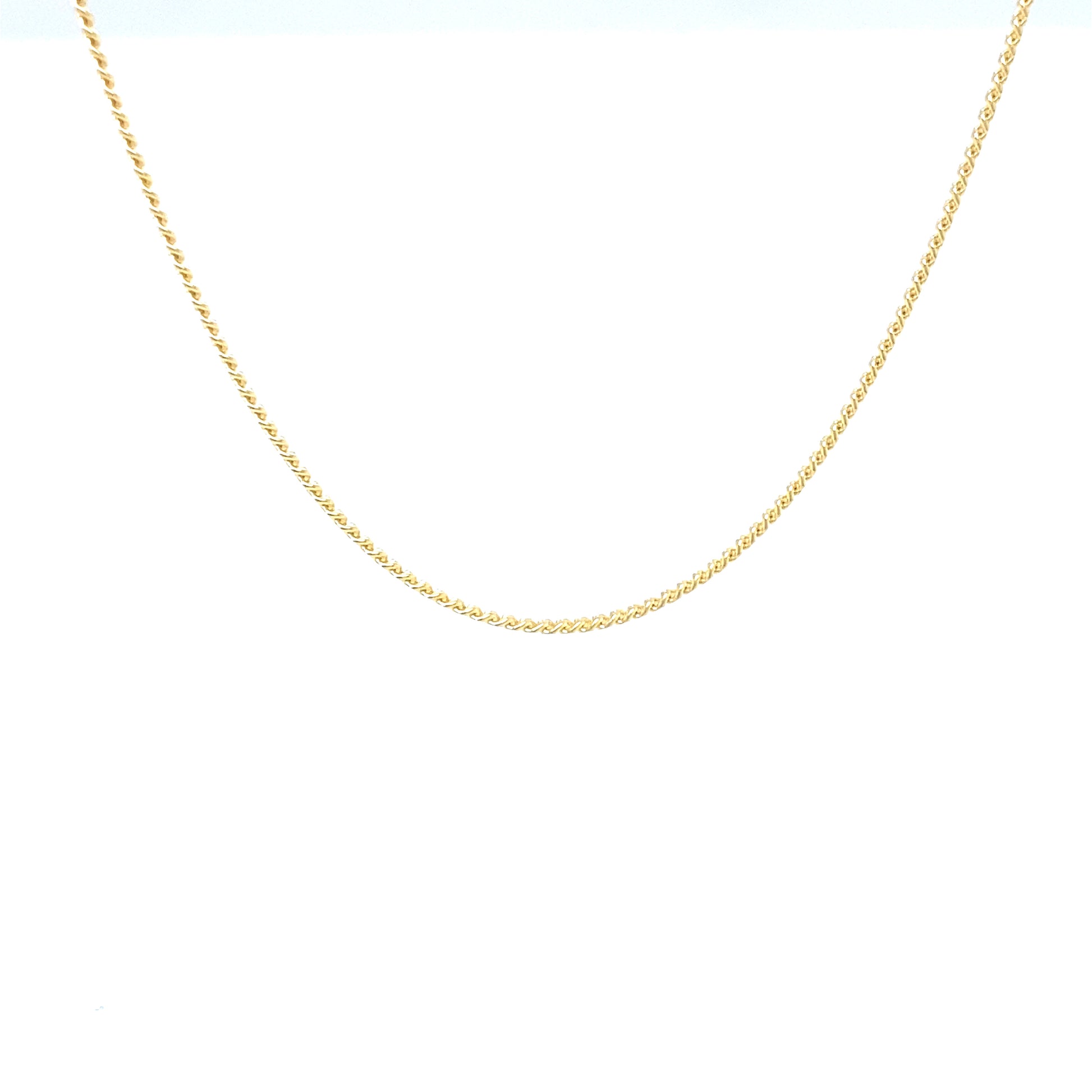 14K Gold Small Cuban Chain | Luby Gold Collection | Luby 