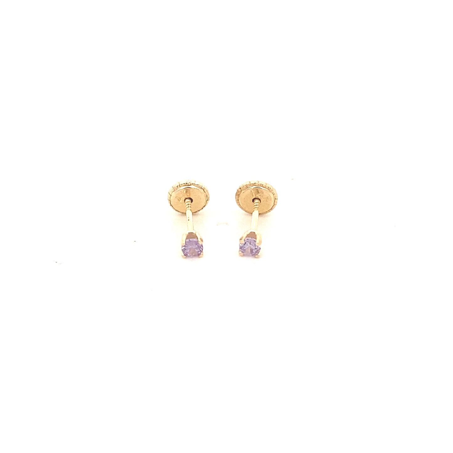 14K Birthstone Earring Stud | Luby Gold Collection | Luby 