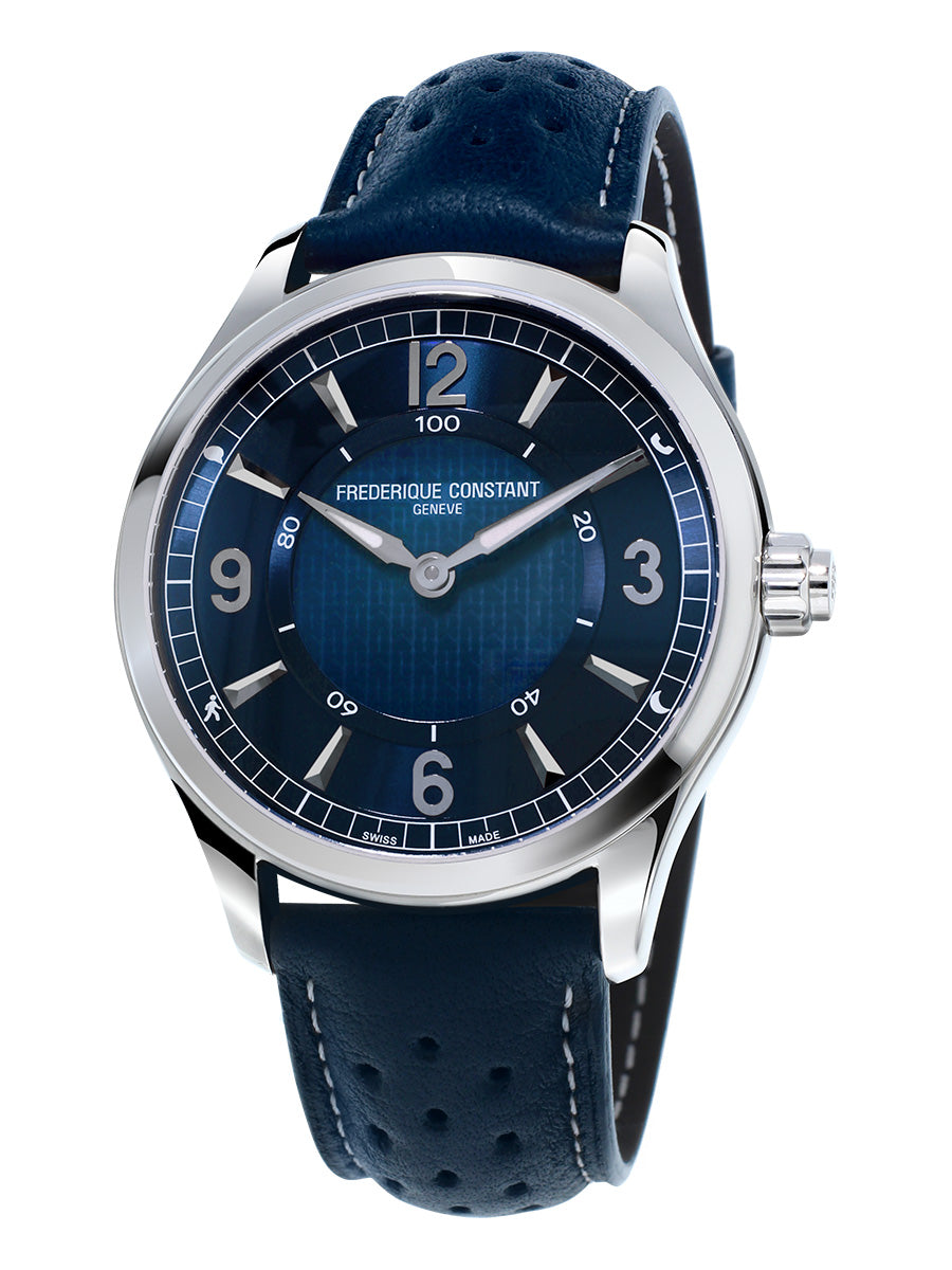 Horological Smartwatch Gents Notify (Full Blue) | Frederique Constant | Luby 