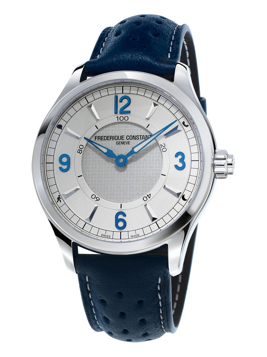 Horological Smartwatch Gents Notify (Blue-White) | Frederique Constant | Luby 