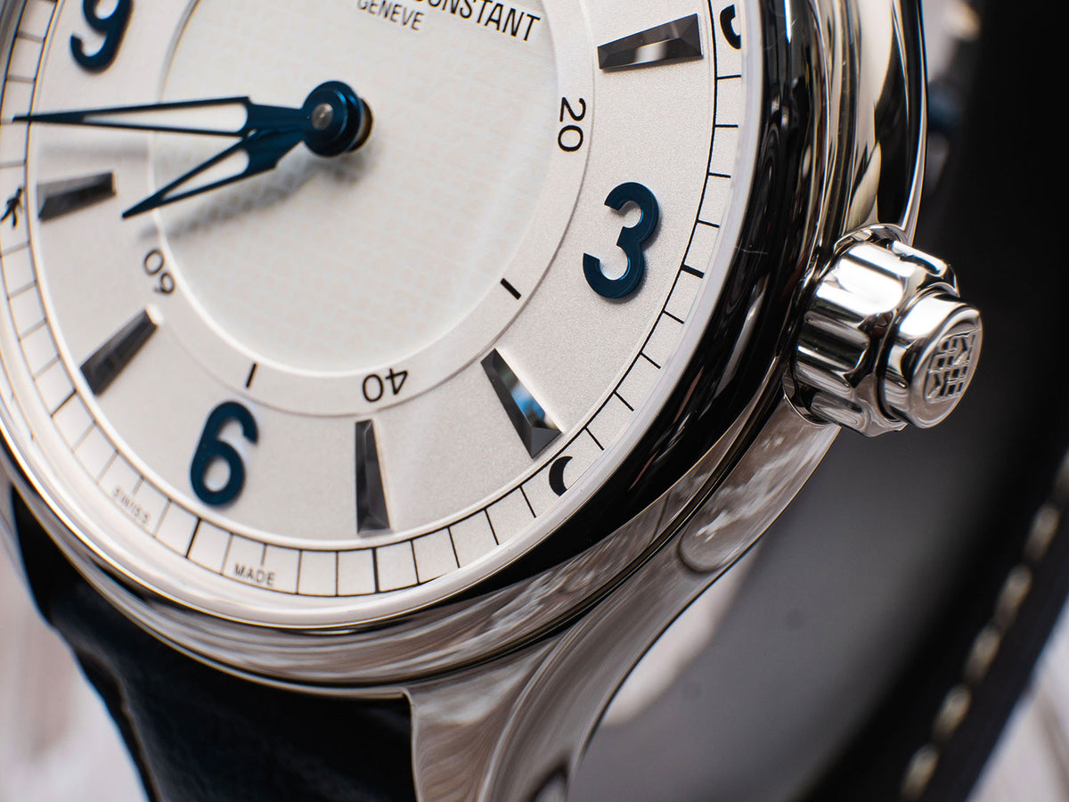 Horological Smartwatch Gents Notify (Blue-White) | Frederique Constant | Luby 