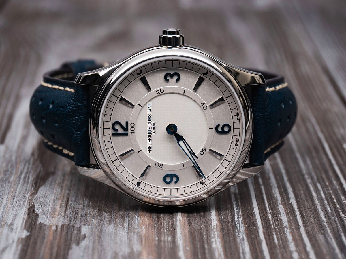 Horological Smartwatch Gents Notify (Blue-White) | Frederique Constant | Luby 
