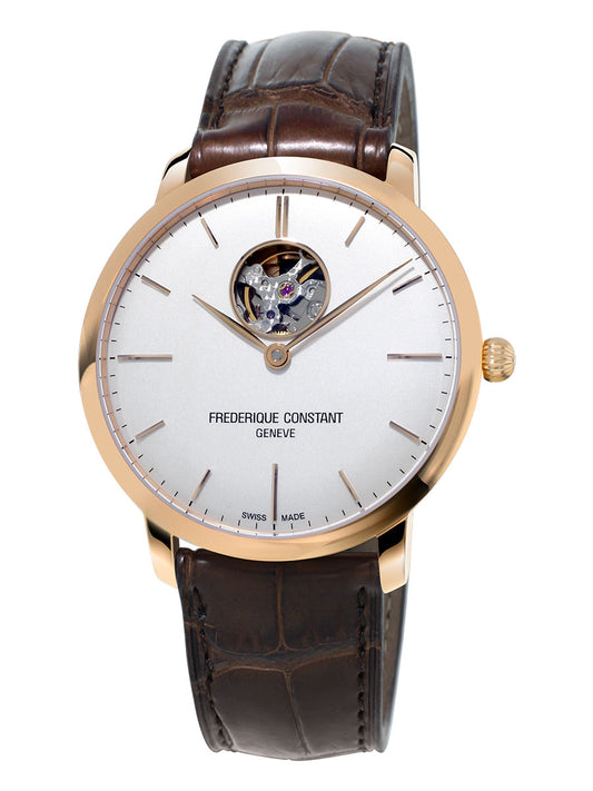 Slimline Heartbeat Automatic (Rose-Gold) | Frederique Constant | Luby 