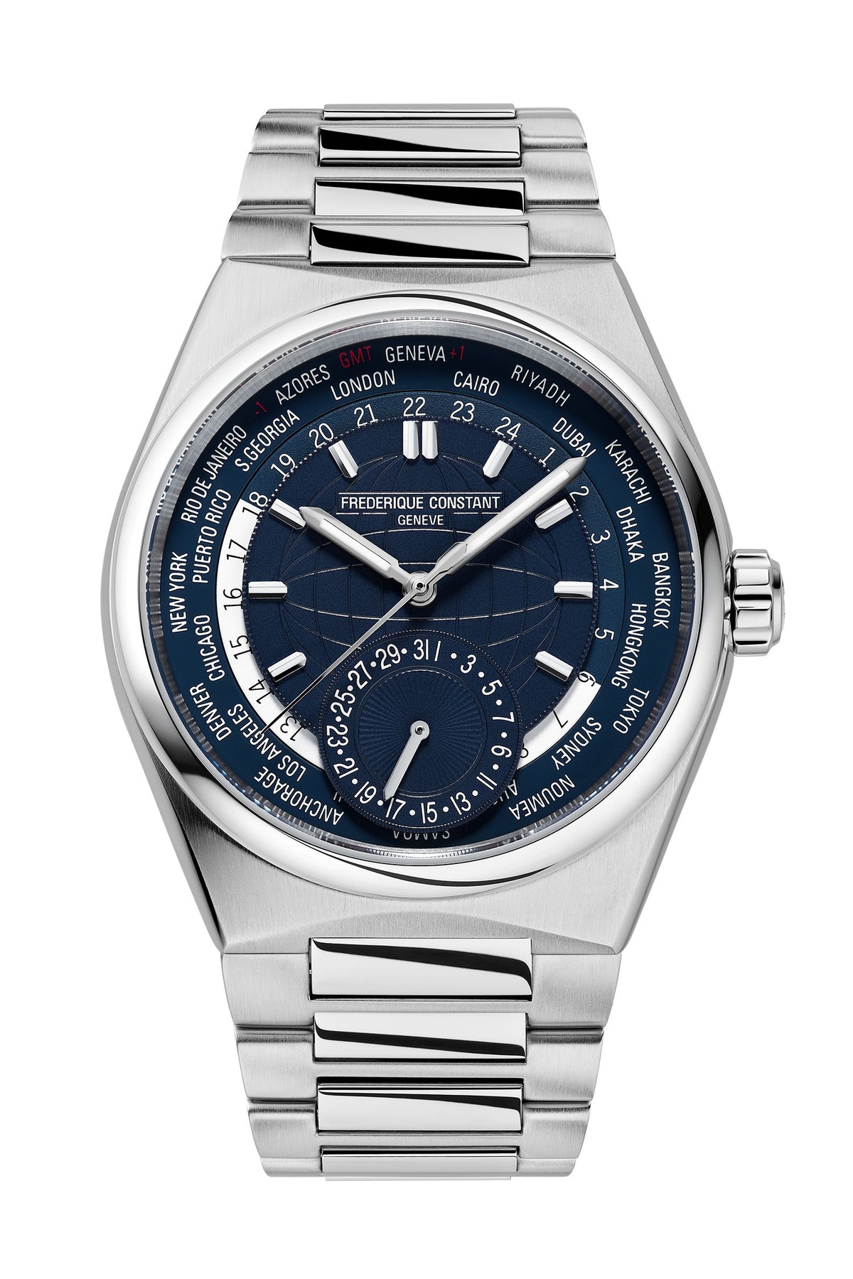 FREDERIQUE HIGHLIFE WORLDTIMER MANUFACTURE | Frederique Constant | Luby 