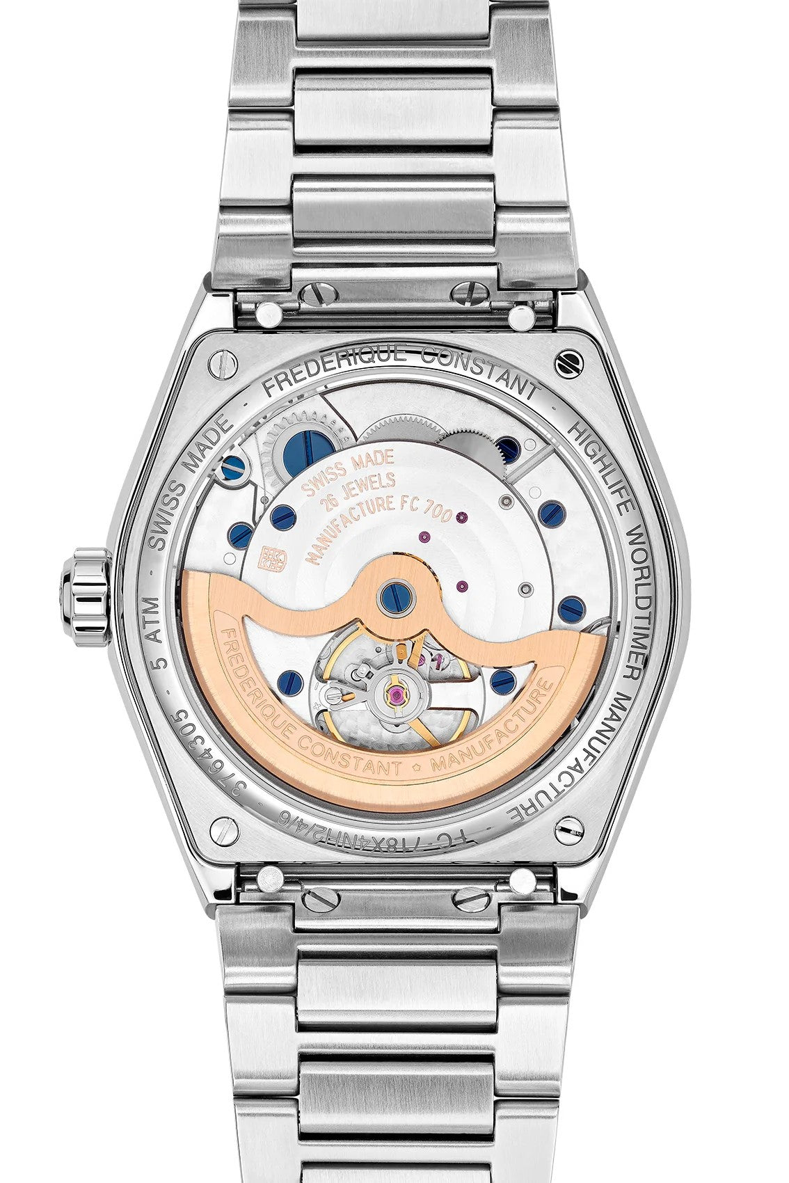 FREDERIQUE HIGHLIFE WORLDTIMER MANUFACTURE | Frederique Constant | Luby 