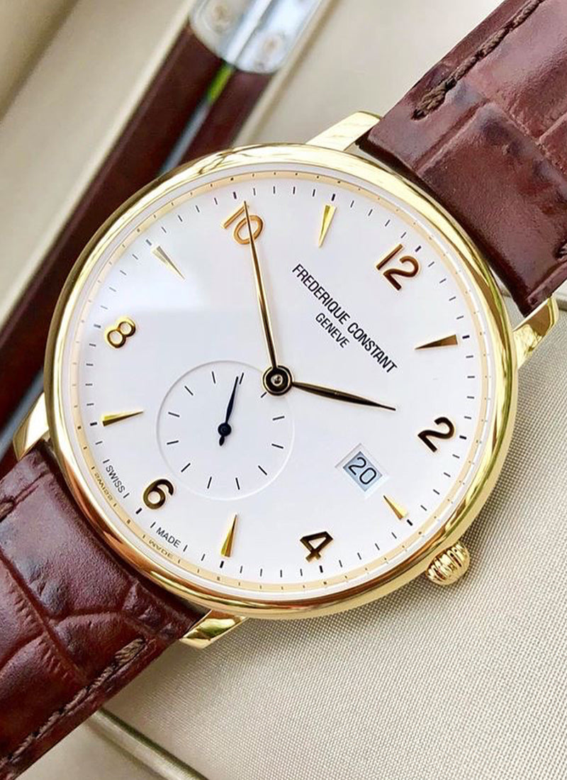 Slimline Quartz (White) | Frederique Constant | Luby 