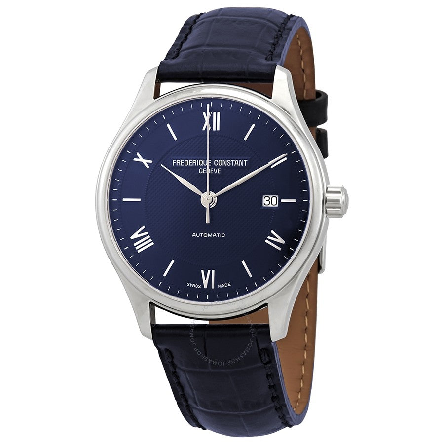Classics Index Automatic (Blue) | Frederique Constant | Luby 