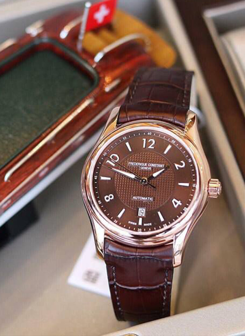 Runabout Limited Edition (Rose-Gold/Brown) | Frederique Constant | Luby 