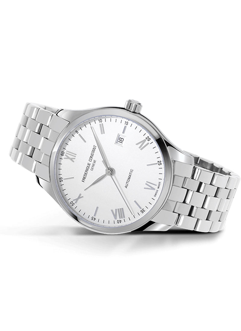 Classics Index Automatic (Silver-White) | Frederique Constant | Luby 