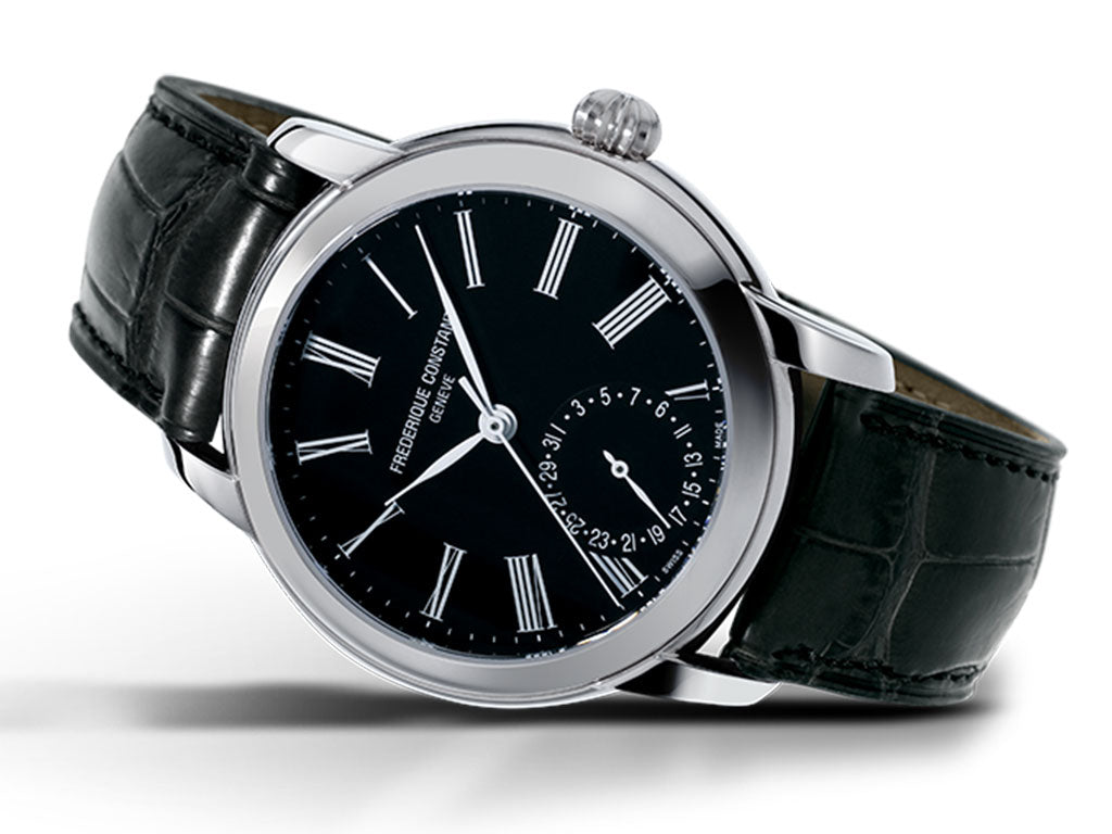 Classic Manufacture (Black) | Frederique Constant | Luby 