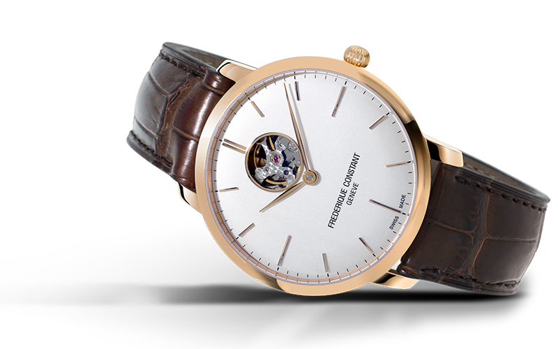 Slimline Heartbeat Automatic (Rose-Gold) | Frederique Constant | Luby 