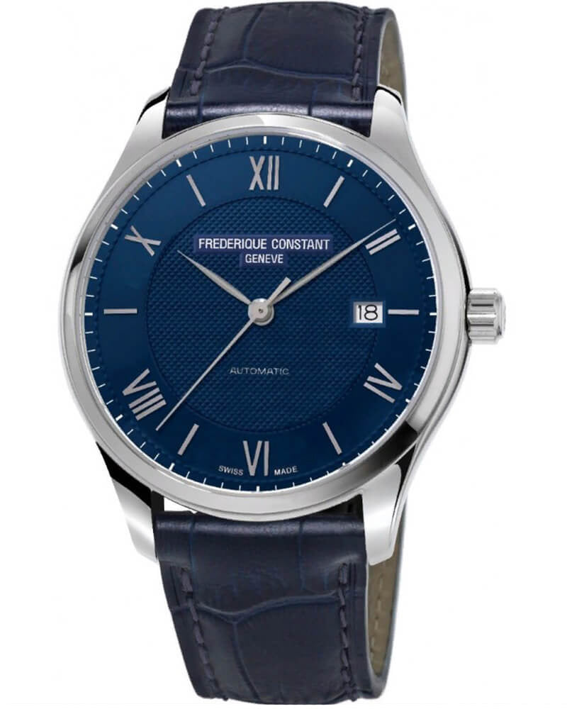 Classics Index Automatic (Blue) | Frederique Constant | Luby 