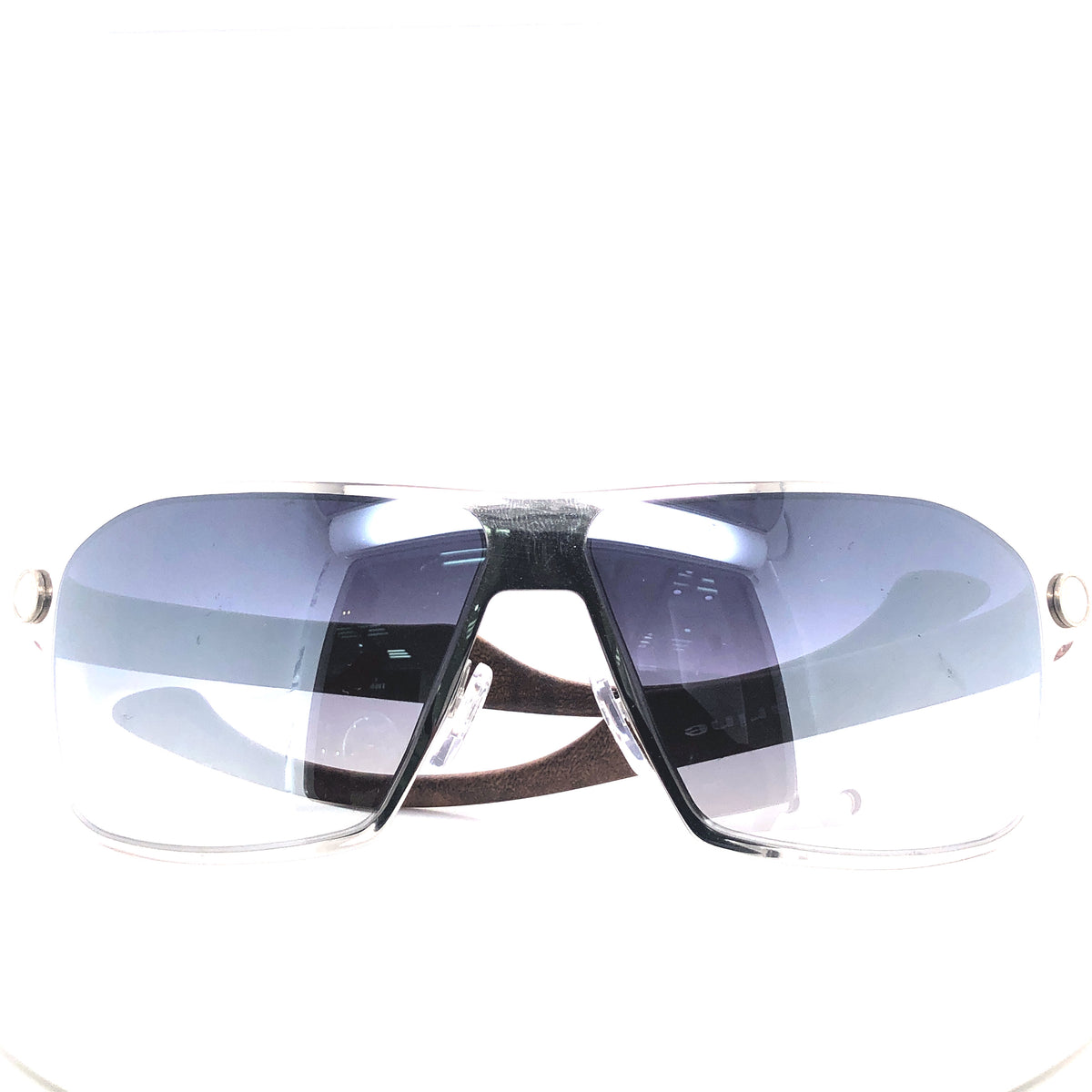 TechnoMarine Mirage Steel Sunglasses (Silver/Brown) | Techno Marine | Luby 