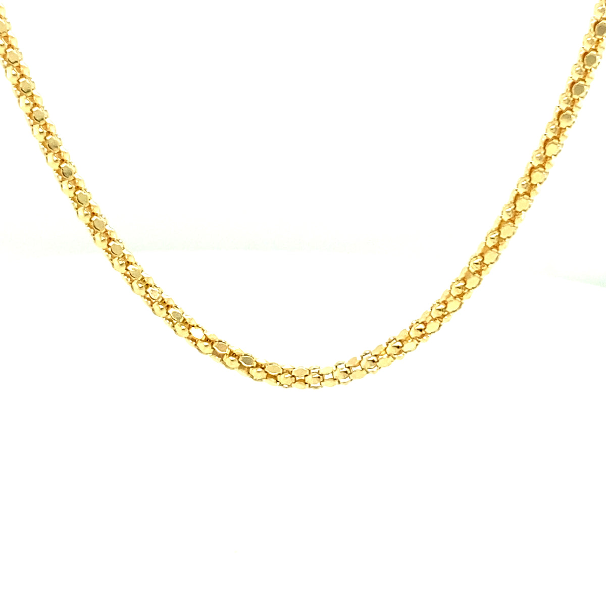 14K Hollow Box Chain | Luby Gold Collection | Luby 