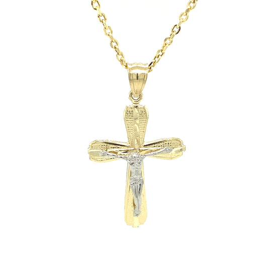 10K CROSS 2-TONE | Luby Gold Collection | Luby 