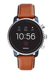 Explorist Gen 4 SmartWatch (Silver/Brown/Blue) | Fossil | Luby 