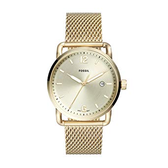 Men's The Commuter Watch (Gold) | Fossil | Luby 