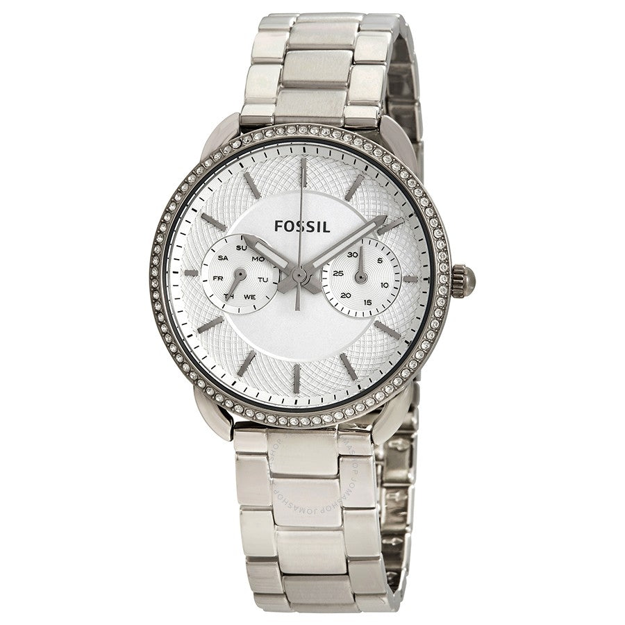 Ladies Tailor Watch (Silver) | Fossil | Luby 