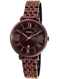 Jacqueline Watch (Wine) | Fossil | Luby 