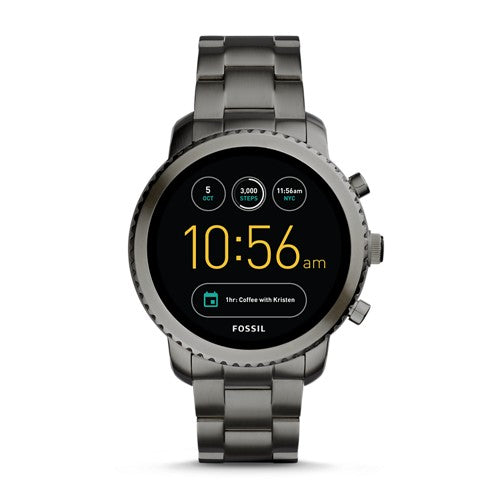 Q Explorist Gen 4 SmartWatch (Smoke) | Fossil | Luby 