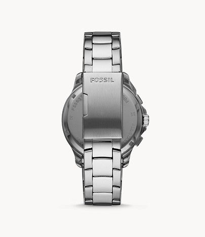 Monty Chronograph Stainless Steel Watch | Fossil | Luby 