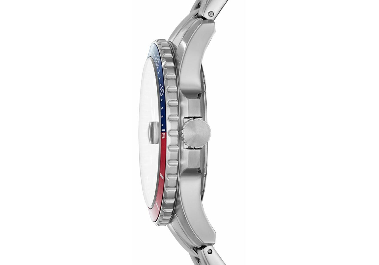 FB-01 Watch (Silver/Red/Blue) | Fossil | Luby 