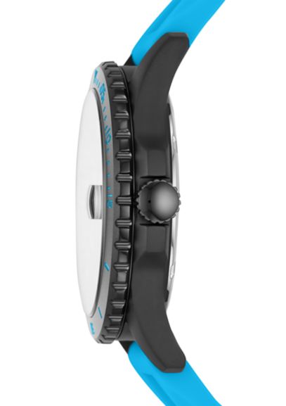 FB-01 Watch (Black/Neon Blue) | Fossil | Luby 