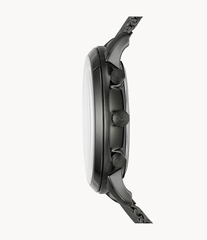 Neutra Chronograph Smoke Stainless Steel Mesh Watch | Fossil | Luby 