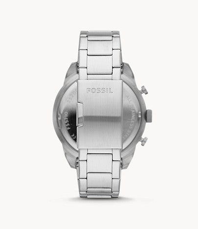 Bronson Chronograph Stainless Steel Watch | Fossil | Luby 