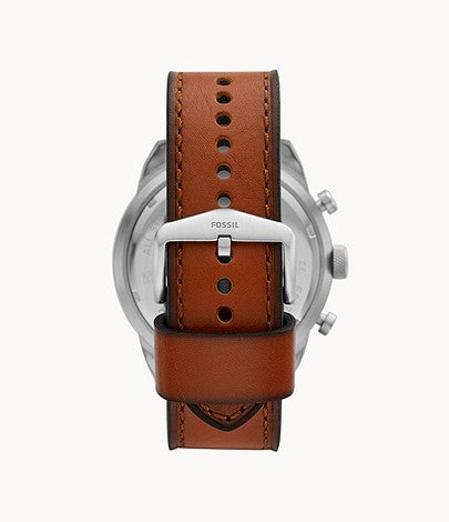 Bronson Chronograph Luggage Leather Watch | Fossil | Luby 