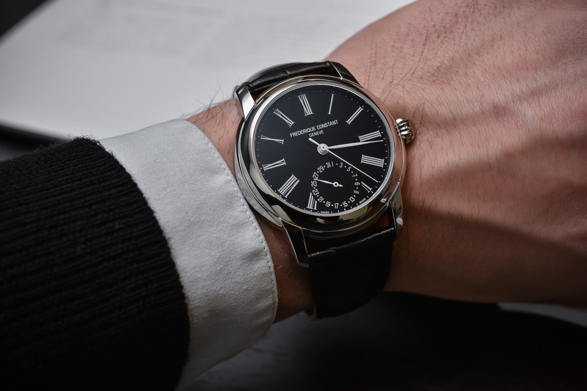 Classic Manufacture (Black) | Frederique Constant | Luby 