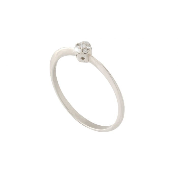 Princess Solitaire Ring | Rebecca | Luby 