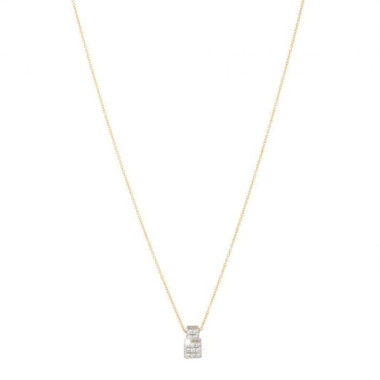 Carre Collier Necklace | Rebecca | Luby 