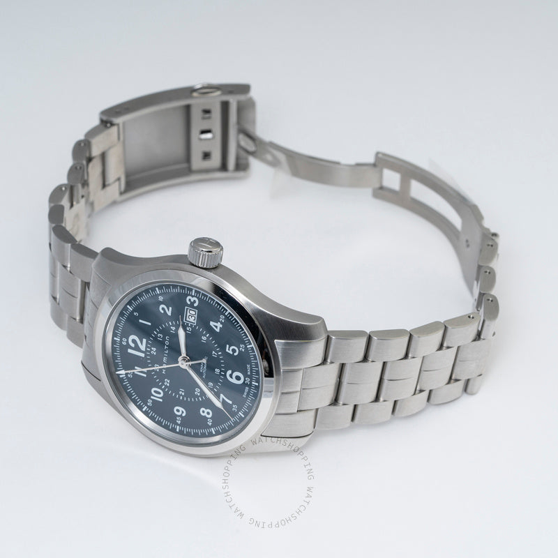 Khaki Automatic Field (Silver-Blue) | Hamilton | Luby 