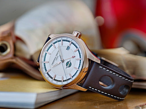 Healey Automatic GMT Limited Edition (Rose-Gold White) | Frederique Constant | Luby 