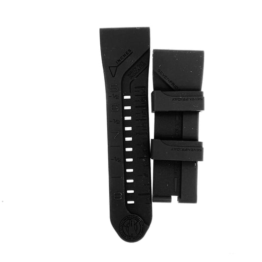 Seven Friday Rubber Strap (Black) | Seven Friday | Luby 