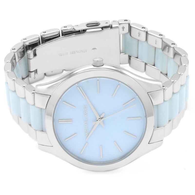 Slim Runway Watch (Blue/Silver) | Michael Kors | Luby 