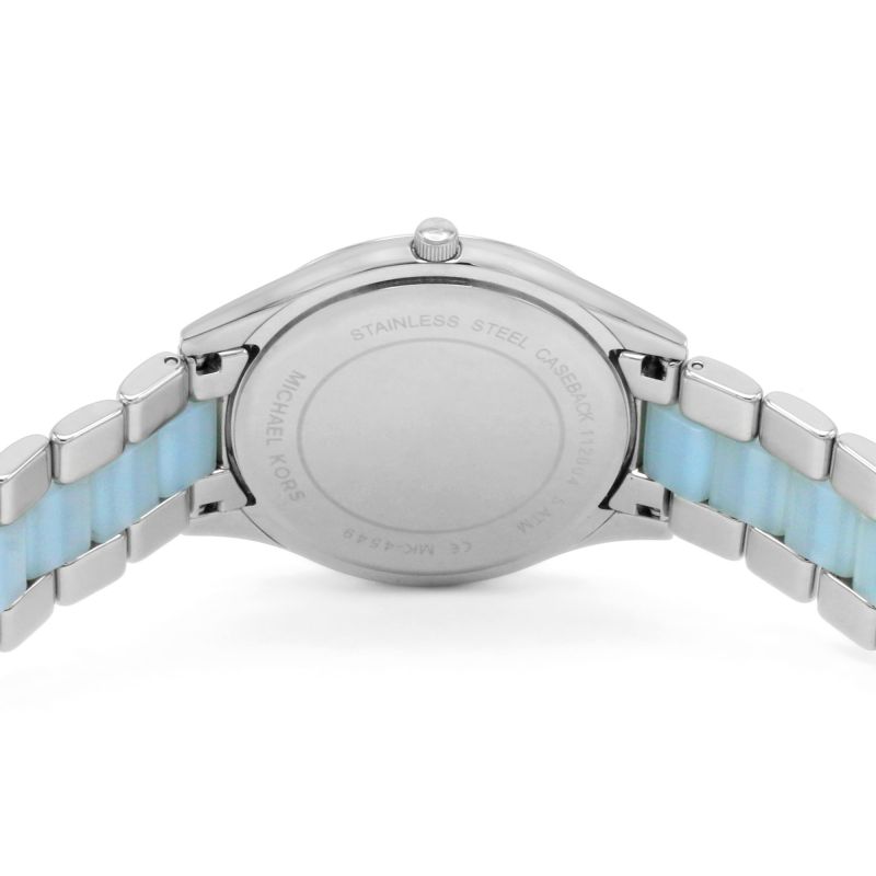 Slim Runway Watch (Blue/Silver) | Michael Kors | Luby 