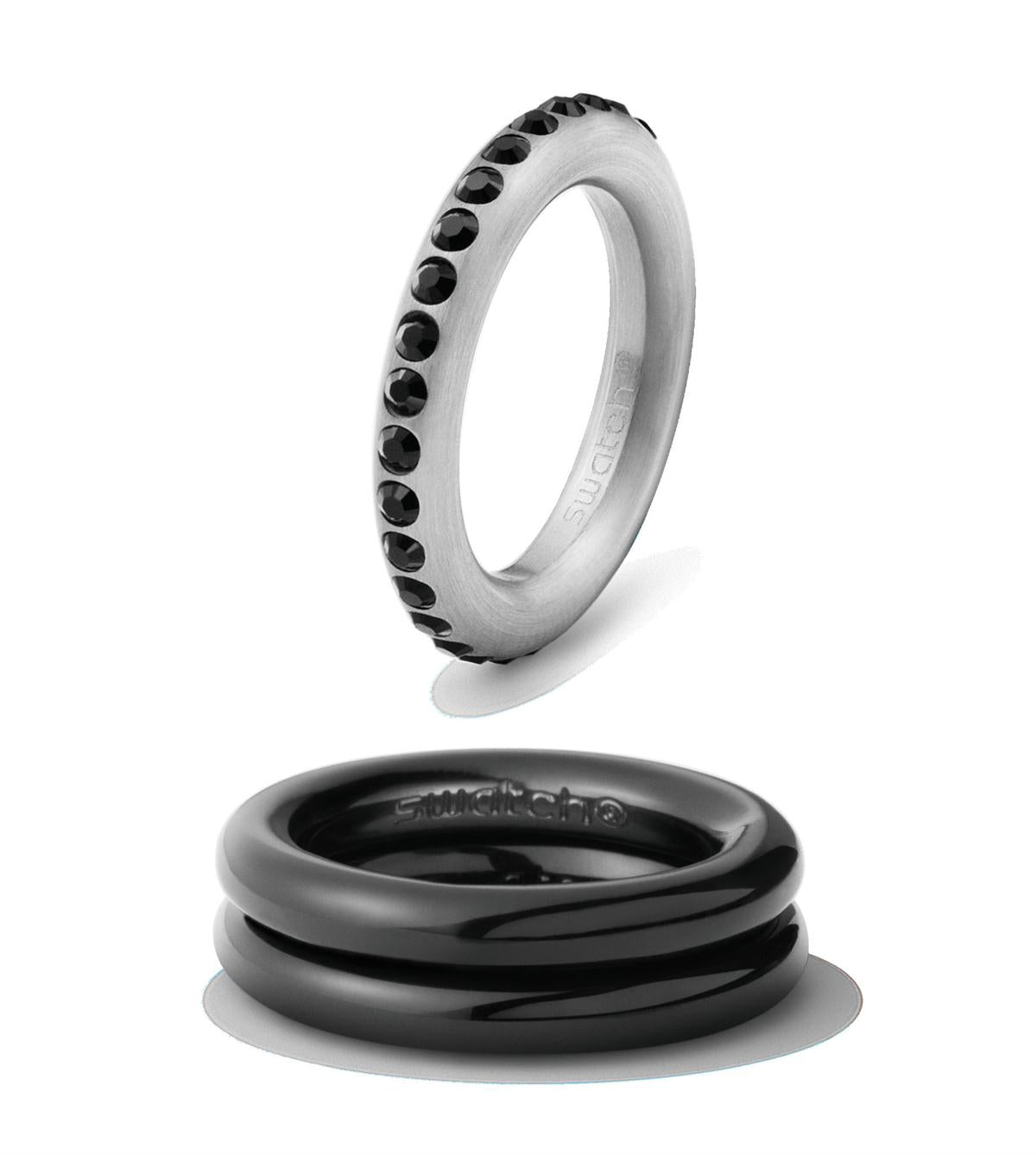 Deluxe Trio (Silver/Black) | Swatch | Luby 