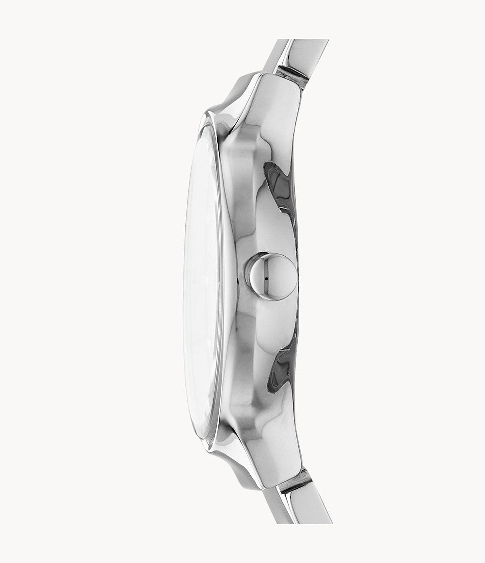 Freja Steel Link Watch (Silver/Blue) | Skagen | Luby 