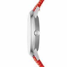Kristoffer Leather Watch (Red/Yellow) | Skagen | Luby 