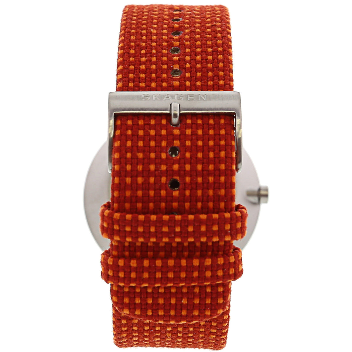 Kristoffer Leather Watch (Red/Yellow) | Skagen | Luby 