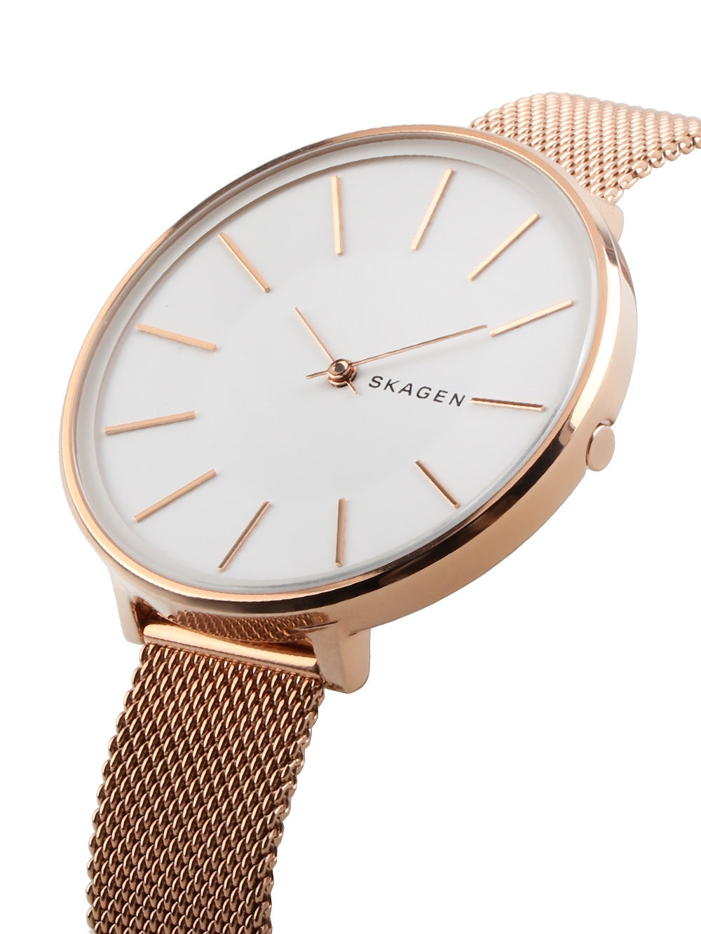 Karolina Mesh Watch (Rose-Gold) | Skagen | Luby 